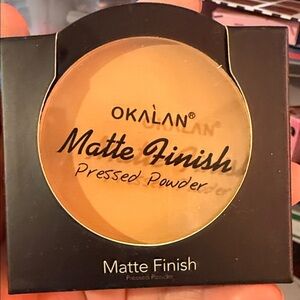 Okalan Matte Finish Pressed Powder - Tan
